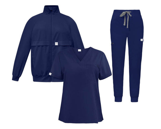 Scrub Set Jacket - Top - Pants